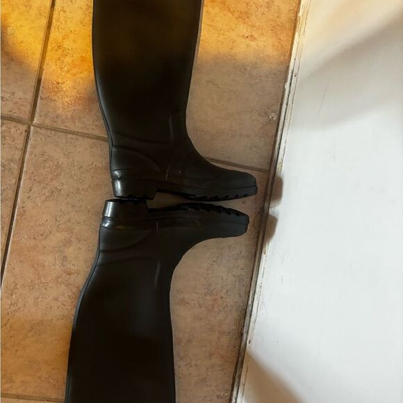 MARC JACOBS Rubber Rain Boot Marc Jacobs wedge wellies flat shoes calf high - Picture 3 of 7